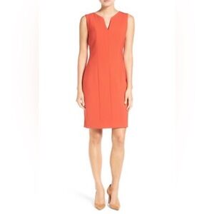 Hugo Boss Notch Collar Dress